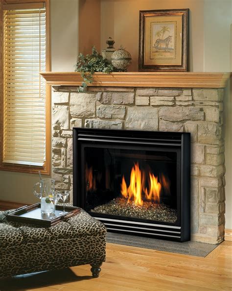 running electrical gas fireplace insert